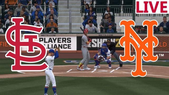 🔴LIVE 🔴St Louis Cardinals VS New York Mets  /April 19th/MLB the show 25