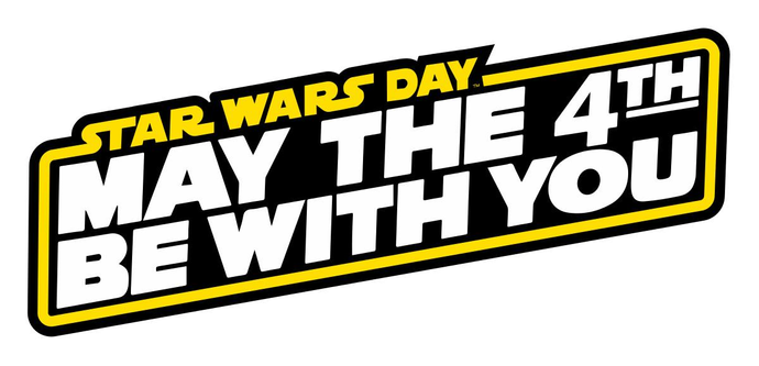 Star Wars day promotional art

May the 4th be with you