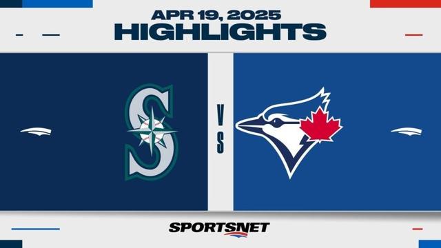 MLB Highlights | Mariners vs. Blue Jays - April 19, 2025