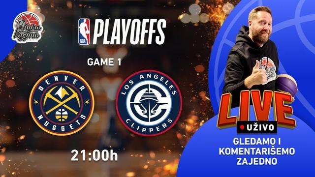Denver Nuggets - LA Clippers | NBA playoffs LIVE 2024/25