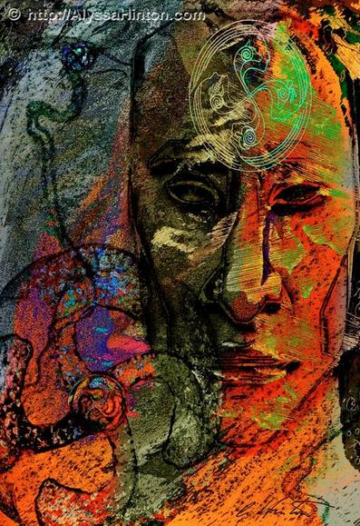 Abstract collage.