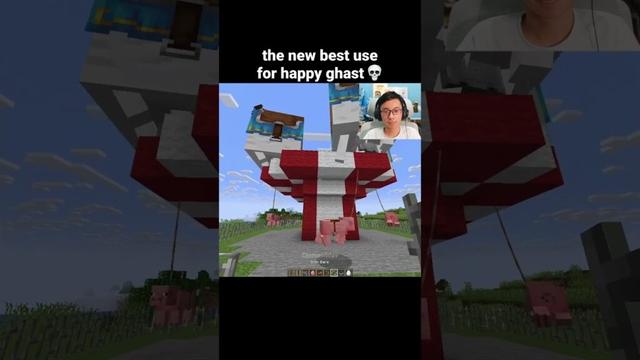Minecraft Happy Ghast Moment