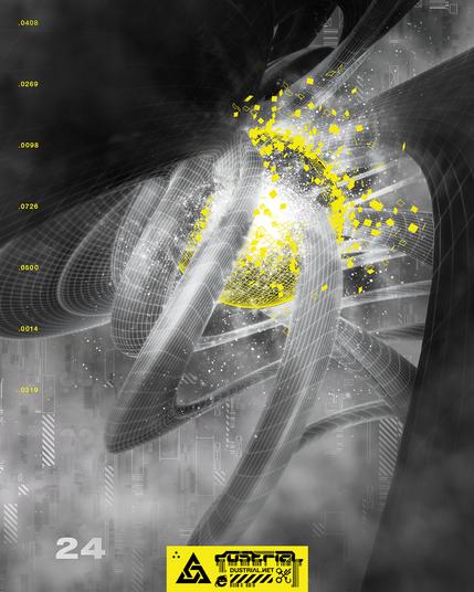 abstract shapes in abstract spaces