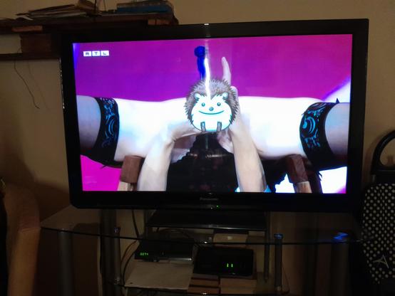 A woman with a recorder stuck up heer twat queefs out Mary Had A Little Lamb on German national television.