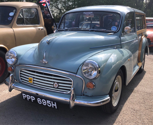 #MorrisMinor engine bay stickers by http://miniphernalia.co.uk