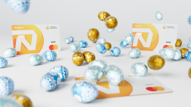 easter eggs and debit card