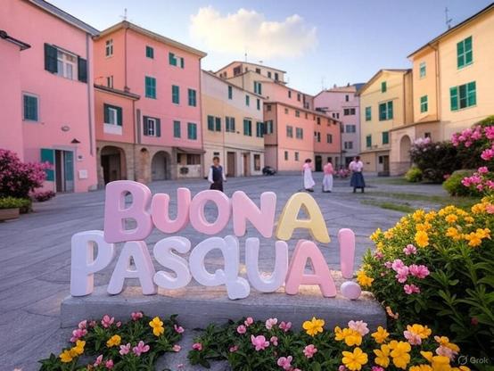 Buona Pasqua dalla Liguria