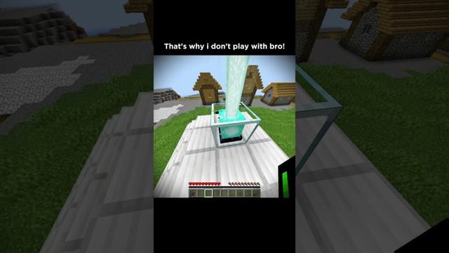 Minecraft moment #minecraft #shortsfeed