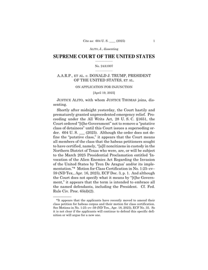 Alito dissent p1
