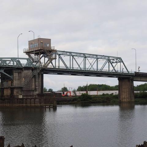 Photo by Neil E. Hodges on November 22, 2020. Image may contain: sky, bridge, outdoor and water.