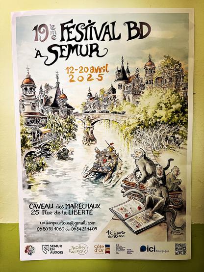 Festival de bd à Semur-en-Auxois
