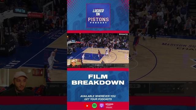 Film Breakdown: Detroit Pistons Game 1 Loss To New York Knicks