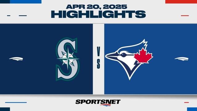 MLB Highlights | Mariners vs. Blue Jays - April 20, 2025