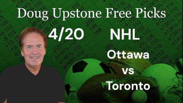 NHL Picks and Predictions – Ottawa Senators vs. Toronto Maple Leafs 4/20/25 Free Best Bets & Odds