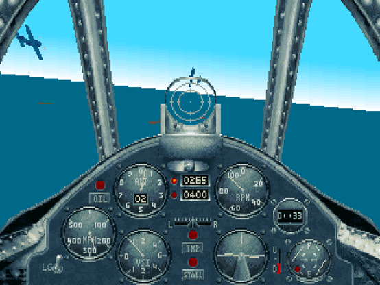 Aces of the Pacific for MS-DOS, screenshot