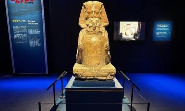 “Ramses & the Gold of the Pharaohs” Exhibition in Tokyo.
