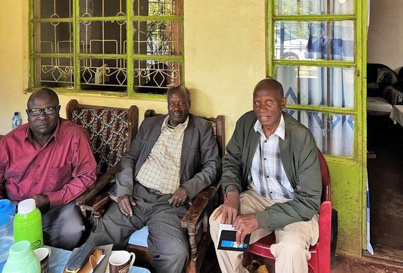 Trois représentants du clan Talai (Kenya)
Photo: Manon Mendret