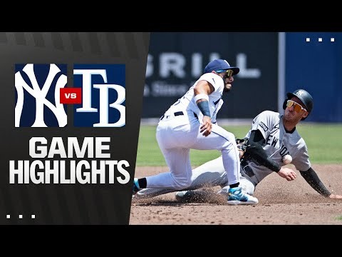 Yankees vs. Rays Game Highlights (4/20/25) | MLB Highlights