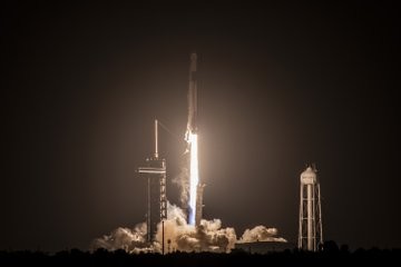 Décollage de Falcon 9 (crédit SpaceX)