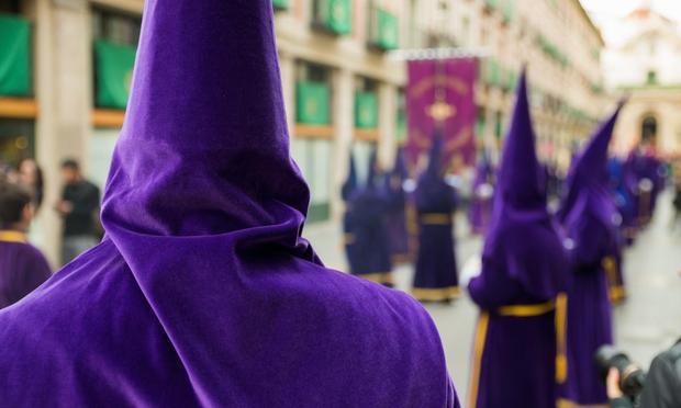 Una procesión de Semana Santa en Valladolid. (Getty Images)