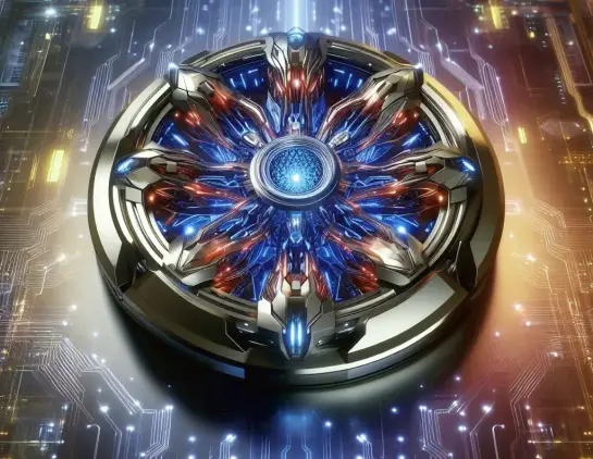 generata AI superlega metallica Hyperadaptor