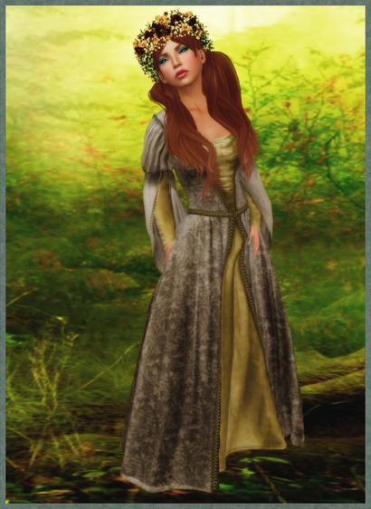Senzafine - Genre - Aes Sidhe Gown - Light Gold by Tigist Sapphire is licensed under CC BY-SA 2.0
