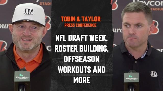 Duke Tobin & Zac Taylor Press Conference - Apr. 21