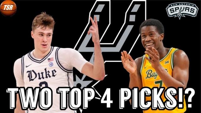 TWENTY Spurs DRAFTS with TWO LOTTERY PICKS!
