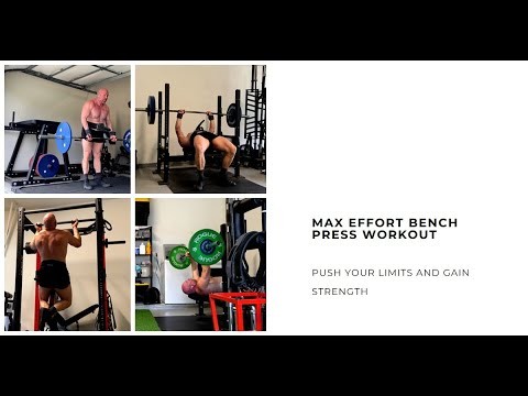 Jason Blaha Training Max Effort Bench Press Day - 4-21-2025!