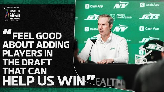 Jets 2025 Pre-Draft Press Conference (4/21) | New York Jets