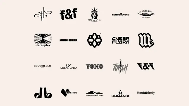 20 Logos, Logotypes, and Brand Marks by Graphic Designer Malina Cosmica