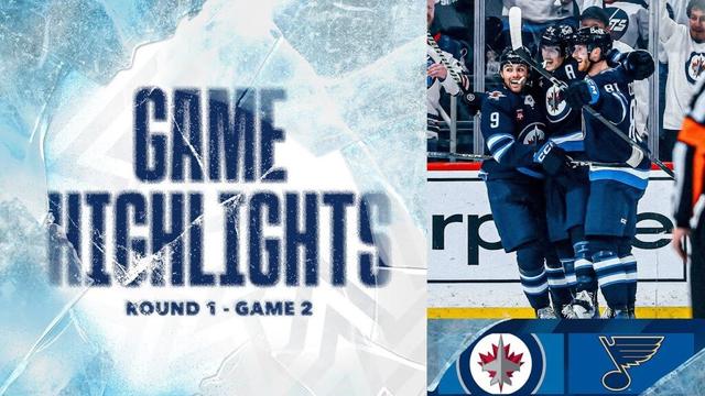 Winnipeg Jets vs. St. Louis Blues - Game Highlights