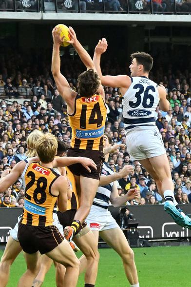 AFANA's photographer in Melbourne was at the clash between Geelong and Hawthorn at the MCG.  
#AFANA #AFL #geelongcats #hawthornfc @densham_images
