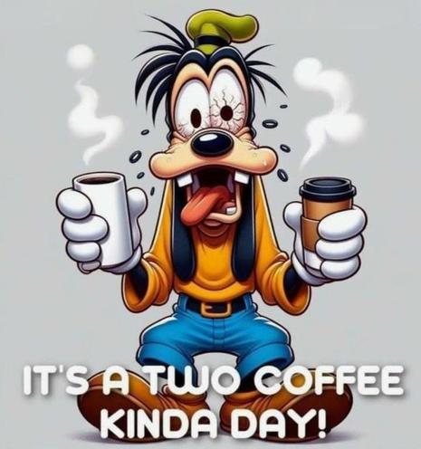 It's a Two Coffee kind of Day