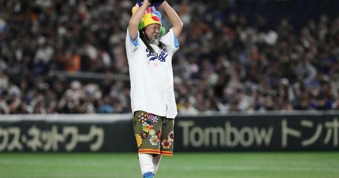 Dodgers extend merch collaboration with Japanese artist Takashi Murakami