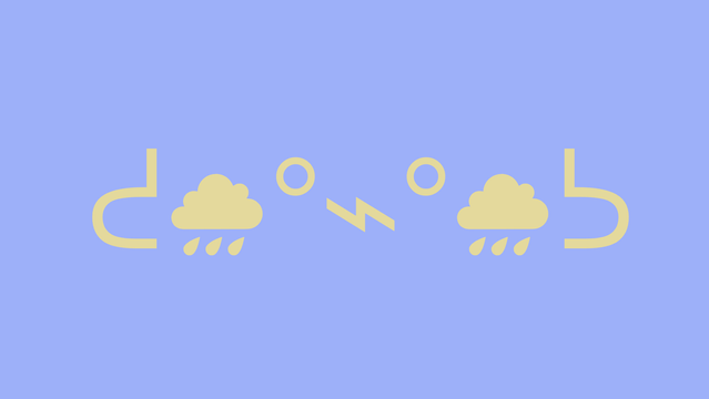 this kaomoji has clouds as fluffy cheeks