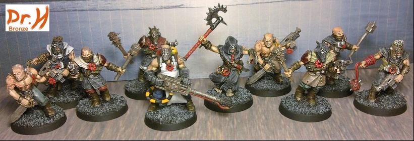 Chaos cultists of sect Anarkus.