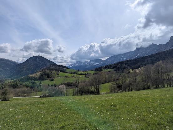 Vers le sud du Trièves
