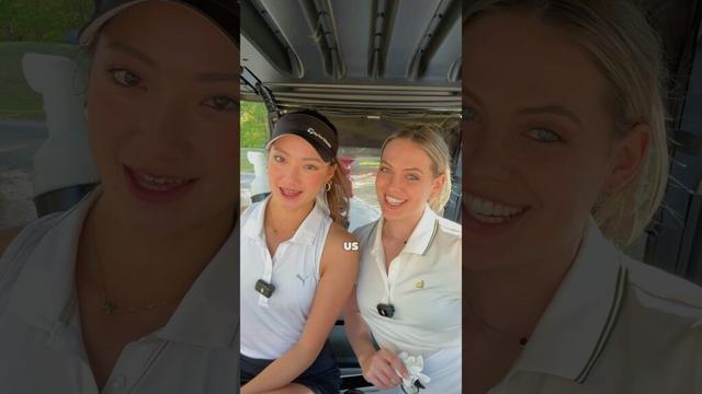 Two D1 golfers 1v1... it somehow always comes to who can putt the best #golf #golfgirls #collegegolf
