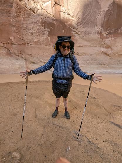 Of course I slogged across deep mud to get a photo and, while happy with my result, walked right into the deepest part and faceplanted while wearing a 50lb pack.