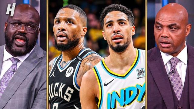 Inside the NBA REACTS to Bucks vs Pacers Game 2 Highlights