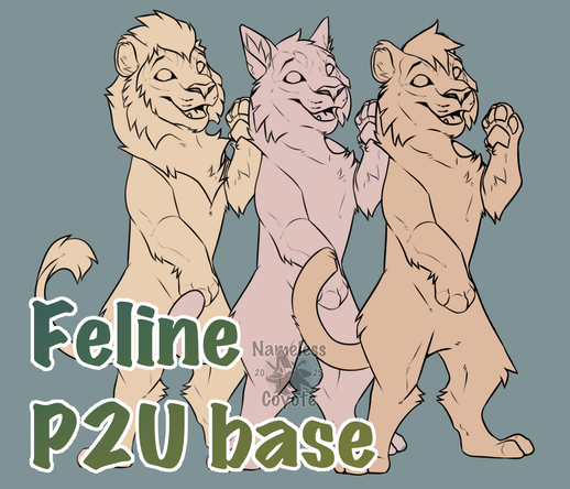 Promo Pic of feline art bases