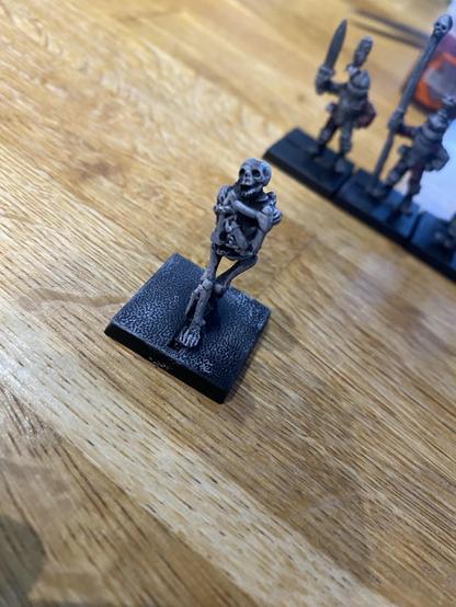 The aforementioned prisoner- a skeleton.