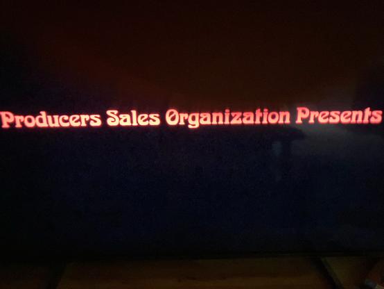 Title card that says “Producers Sales Organization Presents”