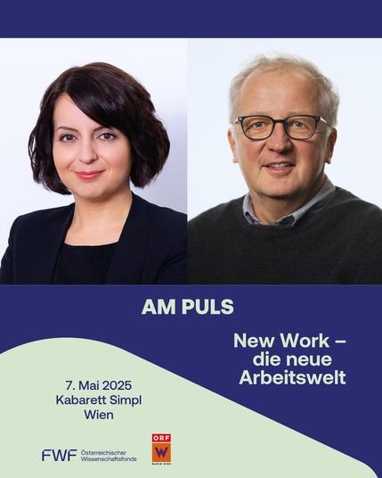 Anna Nowshad, Deloitte Consulting, und Arbeits- und Organisationspsychologe Christian Korunka