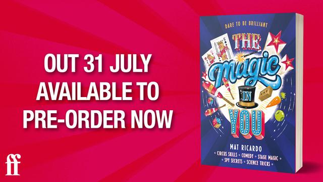 the cover of my book THE MAGIC IN YOU available to preorder wherever you get your books!