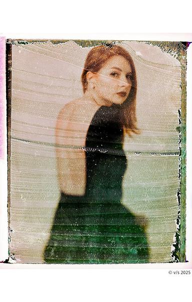 Portreait of Toni on Polaroid