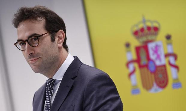 Carlos Cuerpo, en una comparecencia reciente (EFE/ Sergio Perez)