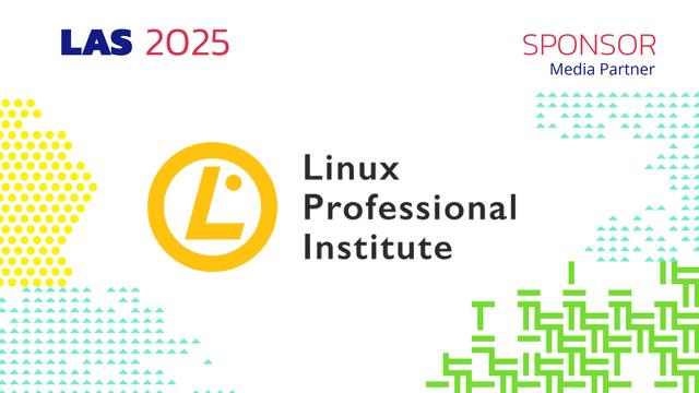 LAS 2025 media partner Linux Professional Institute