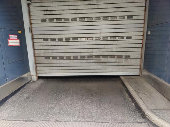 Garage door not closing properly cause there is a step on the side, so it leaves a huge gap for Like 80% of the length